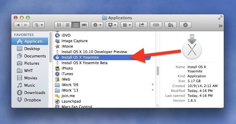 Usb format for install on mac pro